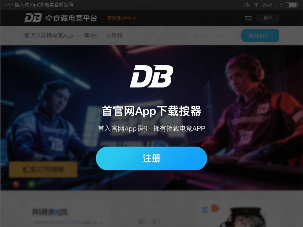 进入官网或app下载客户端
首先，访问DB电竞平