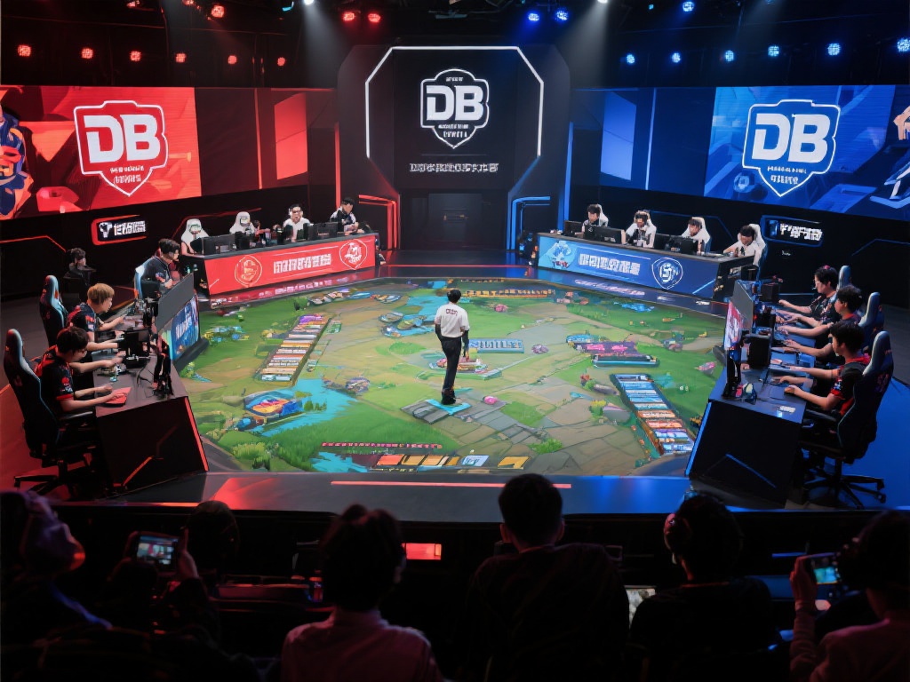 DB电竞赛事的最大特点在于选手的快速决策能力与团队