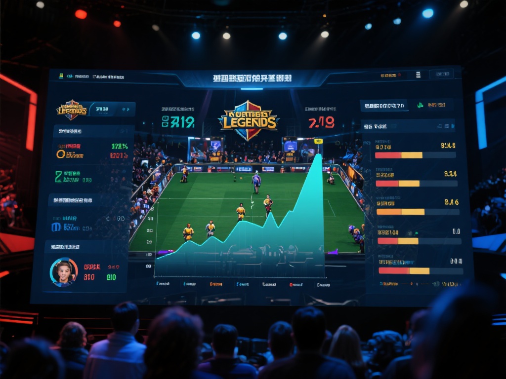 电竞赛事直播中真实电竞数据的实际价值探讨 以知名赛事《英雄联盟》为例,每轮比赛的实时经济差、