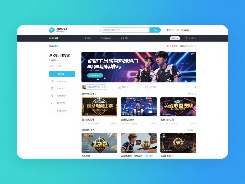 如何在DB电竞官网轻松观看最新电竞比赛视频 浏览与搜索功能
登录后,进入网站的首页。在这里,