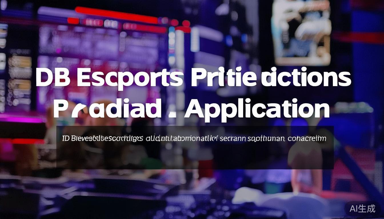 基于大数据技术的DB电竞比赛预测应用方案与实践 随着电子竞技的迅猛发展,电竞行业正迎来数据信息的爆